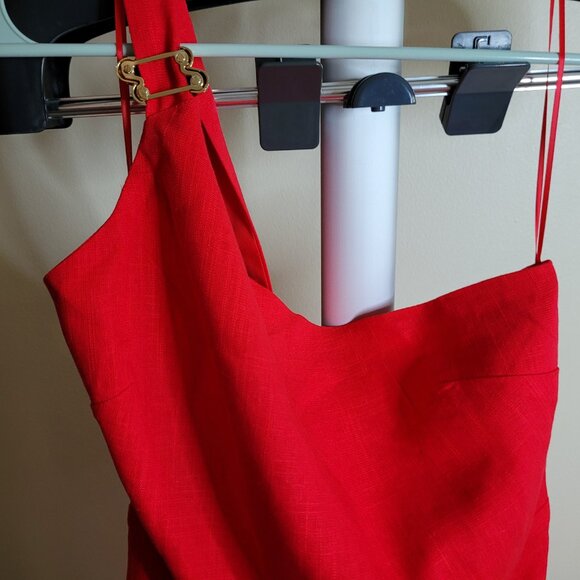 Tuckernuck Hyacinth House One Shoulder Midi Dress - Picture 9 of 16